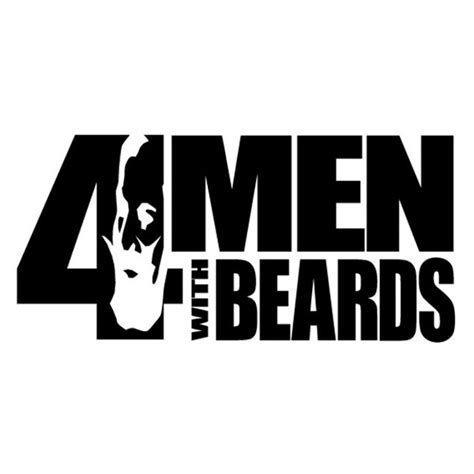 4 men with beards